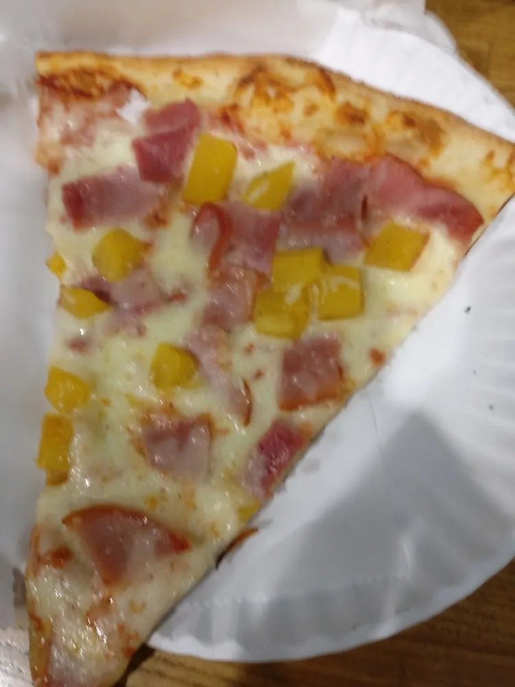 Hawaiian Pizza Slice